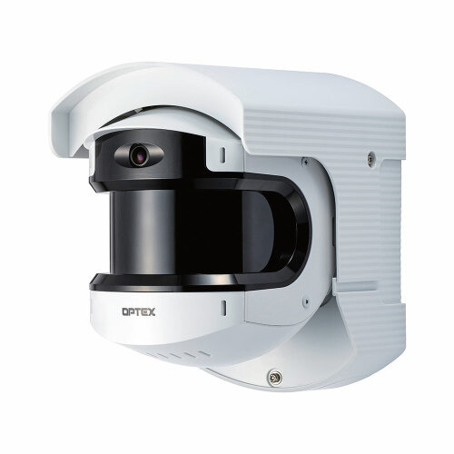 Optex RLS-50100V Detector RedScan interior / exterior láser con tecnología Lidar, cobertura 50 x 100 m / 190 º con protocolo Onv