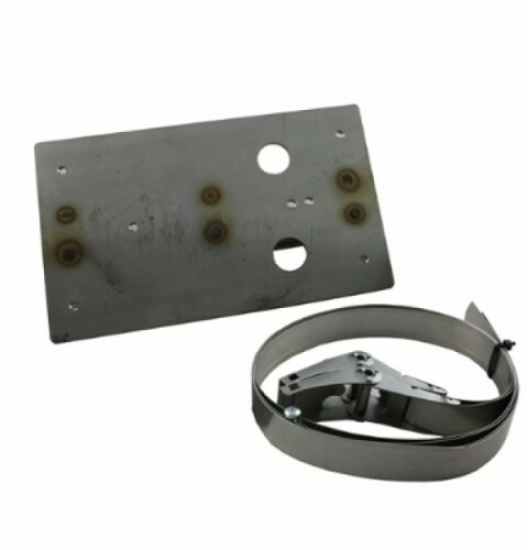 Optex RLS-PB Soporte acero inox. para montaje en poste detectores Redscan