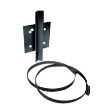 OPTEX SIP-LRPPB Soporte para montaje en poste series SIP REDWALL de Optex