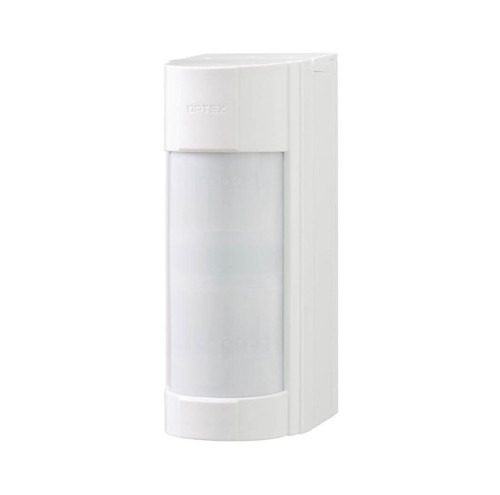 Optex VXI-RAM Detector doble PIR exterior autoalimentado con AM. 12m /90. Pilas no incluidas.