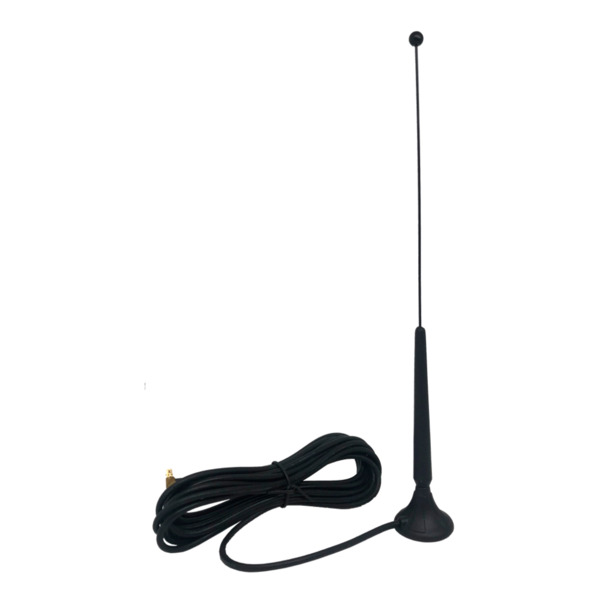 PARADOX 118009215 MTX-Antena Magnetica Whip L20 GSM5 3dBi MMCX M R/A - RG174 - 3m