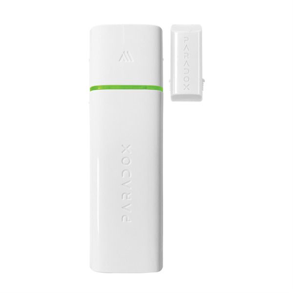 PARADOX DCT10M-ETS Contacto magnético para puerta/ventana inalámbrico bidireccional de dos zonas para interiores. Grado 2