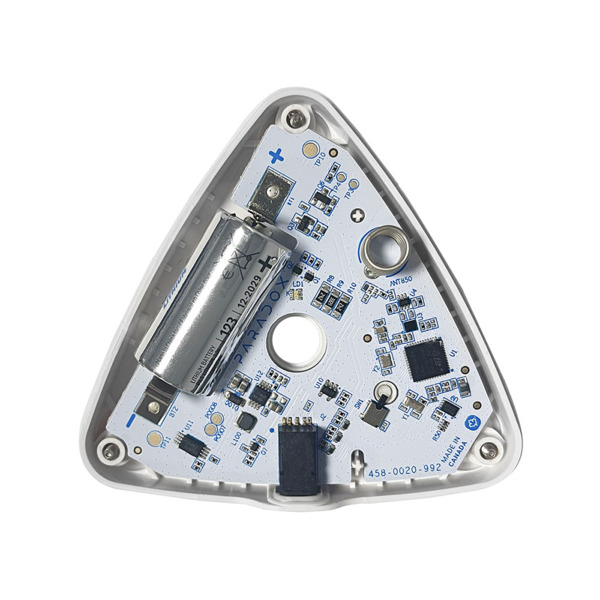 PARADOX FD25M Detector compacto de agua con alerta sonora y sensor de temperatura (2)