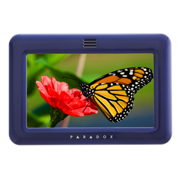 PARADOX FPLATE-U7N Marco para teclado TM50 color azul