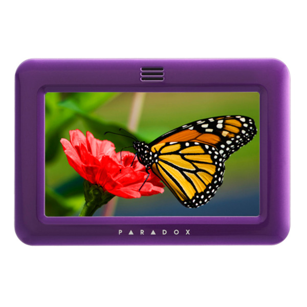 PARADOX FPLATE-YWM Marco para teclado TM50 color violeta