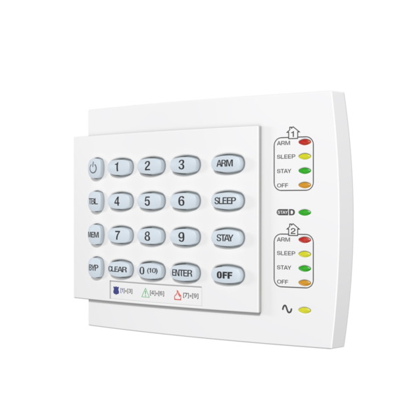 PARADOX K10H Teclado LEDS Paradox cableado de 10 zonas K10H (2)