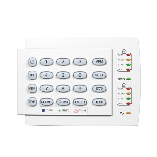 PARADOX K10H Teclado LEDS Paradox cableado de 10 zonas K10H (5)