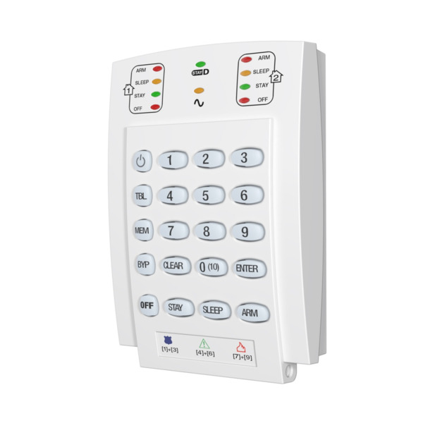 PARADOX K10V Teclado LEDS Paradox cableado de 10 zonas K10V (1)
