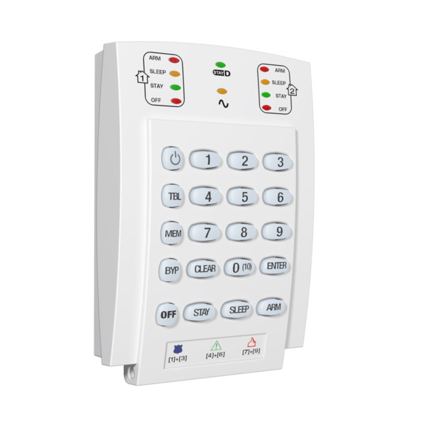 PARADOX K10V Teclado LEDS Paradox cableado de 10 zonas K10V (3)