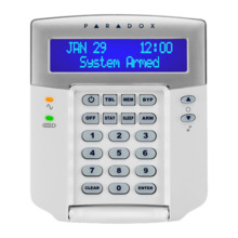 PARADOX K32LCD+ ENGLISH Teclado de LCD Paradox K32LCD+ cableado de 32 caracteres - English