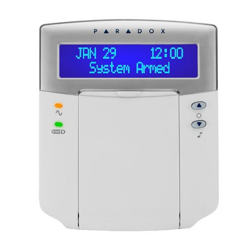 PARADOX K32LCD+ Teclado de LCD Paradox K32LCD+ cableado de 32 caracteres