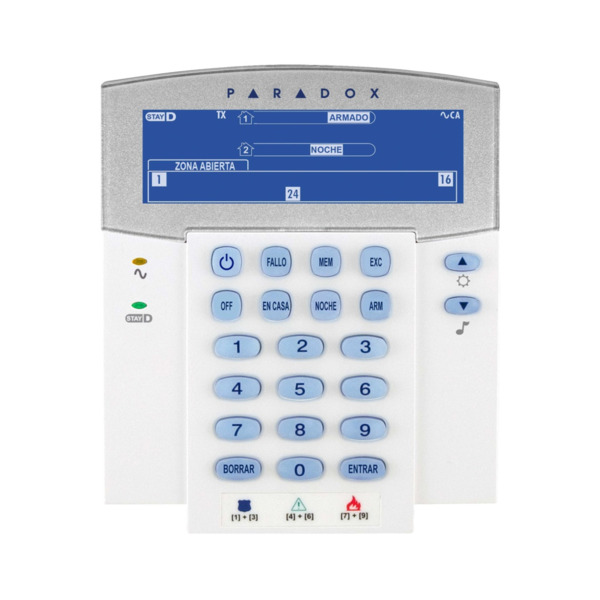 PARADOX K35 Teclado LCD Paradox con iconos cableado K35 (3)