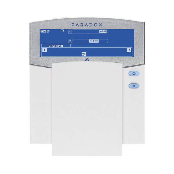 PARADOX K38M-3YS Teclado LCD inalámbrico bidireccional de 32 zonas 2 particiones (1)