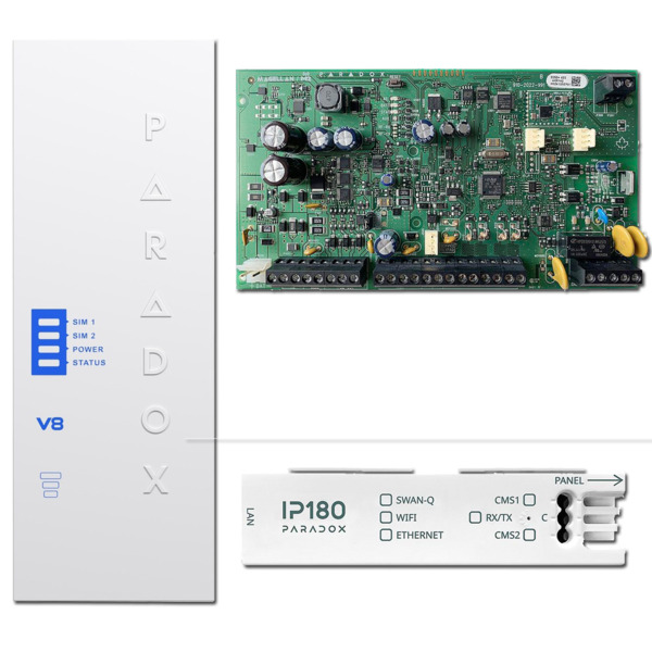 PARADOX KIT-MQTT-MG5050+ Kit adaptación a MQTT Paradox MG5050+ , Módulo IP180 , Módulo PCS265V8