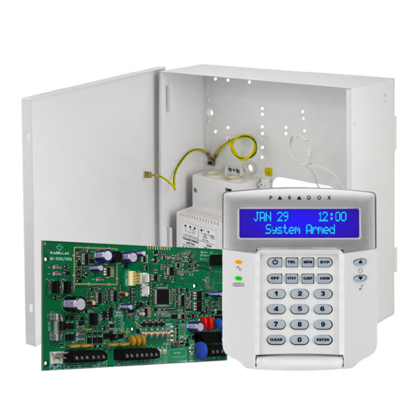 PARADOX KITMG-02 Kit compuesto por: 1ud de MG5000 + 1ud CAJA-P + 1ud K32LCD. No cumple grado