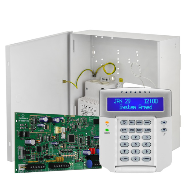 PARADOX KITMG-02G Kit compuesto por: 1ud de MG5000 + 1ud CAJA-G + 1ud K32LCD. No cumple grado
