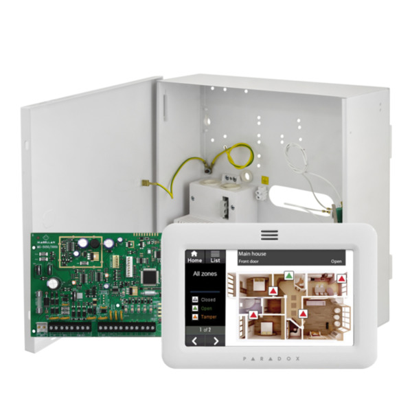PARADOX KITMG-08+ Kit compuesto por: 1ud MG5050+ + 1ud CAJA-G + 1ud TM50-WHITE. Grado2