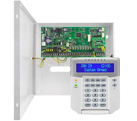 PARADOX KITSP-11G+ Kit compuesto por: 1ud SP5500+ + 1ud CAJA-G + 1ud K32LCD. Grado2
