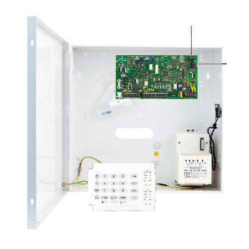 Paradox PAR-101 PAR-101 Kit compuesto por:. 1x PAR7N (PCBMG5050): Placa base panel de control Magellan de 8 zonas. 1x PAR-116: C