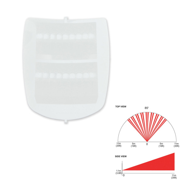 Paradox PAR-207 PE-4 Lente de cortina horizontal L1 para PAR-20 (PMD85) y PAR-27 (DG85)
