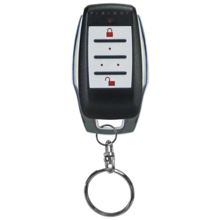 Comprar Paradox PAR-3 REM15 Mando remoto vía radio de 5 canales con botones retroiluminados, resistente al agua. Frecuencia 868 MHz.  Certificado GRADO 2 según EN 50131