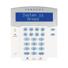 Paradox PAR-78I K641R_TAMPER Teclado LCD en inglés. Para los sistemas de intrusión Paradox serie Evo Digiplex. Dispone de una pa