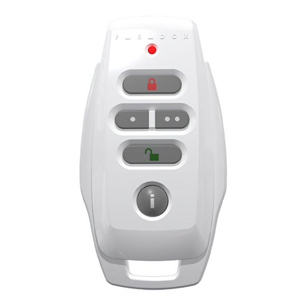 PARADOX REM25-WHITE Mando 6 canales color blanco. Bidireccional. No compatible con la SP4000