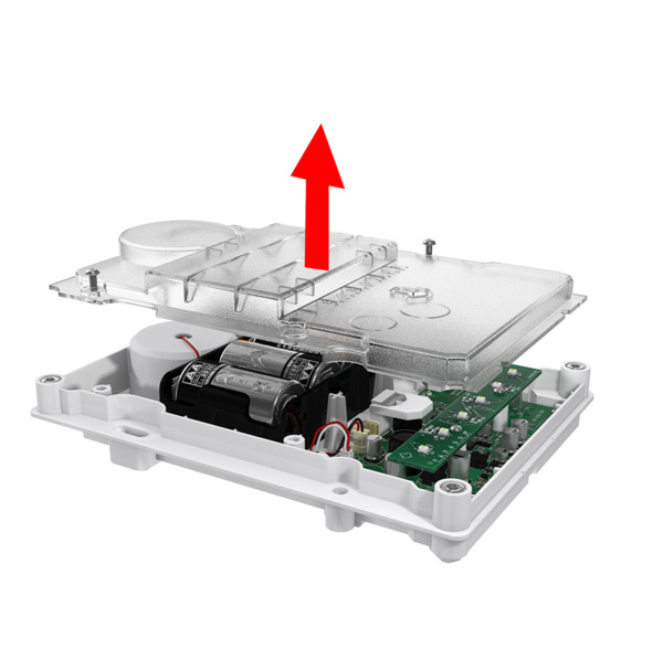 PARADOX SR250 Sirena vía radio Paradox SR250 Exterior con luz estroboscópica Compatible SP/MG (2)
