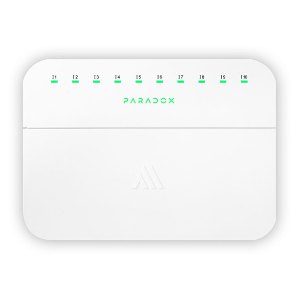 PARADOX ZX10M-J5E Expansor inalámbrico bidireccional con 10 entradas de zona Grado 2