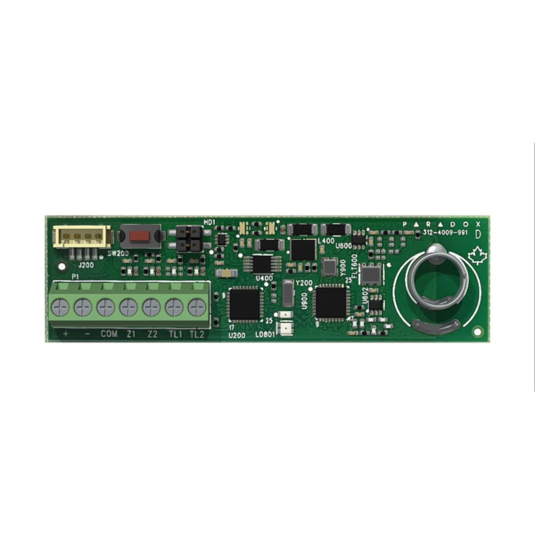 PARADOX ZX22 Módulo de expansión de entrada inalámbrica de 2 zonas y 1 de sabotaje