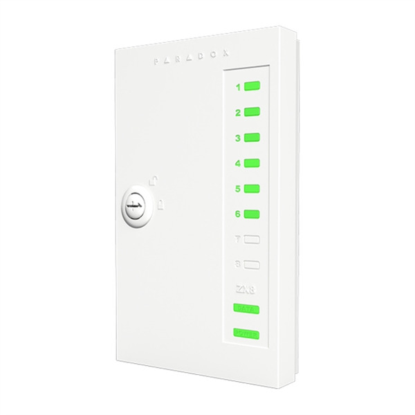 PARADOX ZX82 Módulo de expansión Paradox de 8 zonas adicionales con caja Grado 3 Paradox (1)