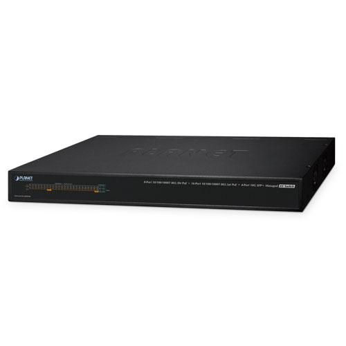 Planet AVS-4210-24HP4X Managed AV Switch, 450W PoE