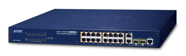 Planet FGSW-1816HPS 16-Port 10/100TX 802.3at