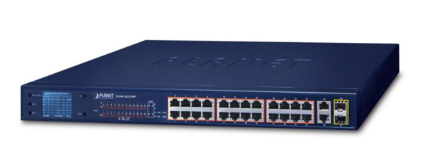Planet FGSW-2622VHP 24-Port 10/100TX 802.3at