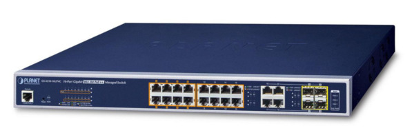Planet GS-4210-16UP4C IPv6/IPv4, 16-Port Managed