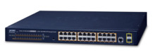 Planet GS-4210-24P2S IPv4, 24-Port Managed 802.3at