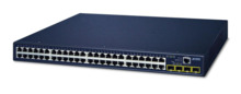 Planet GS-4210-48T4S IPv4/IPv6, 48-P 10/100/1000Bas