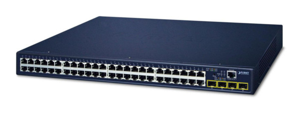 Planet GS-4210-48T4S IPv4/IPv6, 48-P 10/100/1000Bas