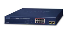 Planet GS-4210-8P2S IPv4/IPv6, 8-Port Managed