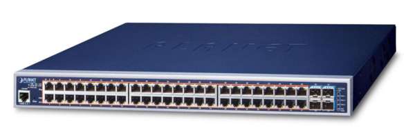 Planet GS-5220-48P4X L2+/L4 48-Port 10/100/1000T