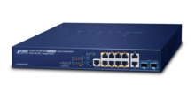 Planet GS-5220-8UP2T2X L2+/L4 8-Port 10/100/1000T