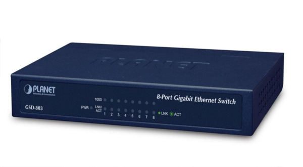 Planet GSD-803 8-P 10/100/1000Mbps Gigabit
