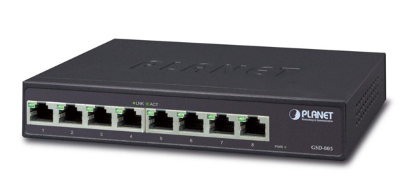 Planet GSD-805 8-Port 1000Base-T Desktop