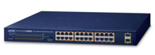 Planet GSW-2620HP 19" 24-Port 10/100/1000T