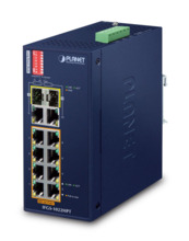 Planet IFGS-1022HPT IP30 Industrial 8-P 10/100TX
