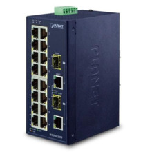 Planet IFGS-1822TF IP30 Industrial 16-Port