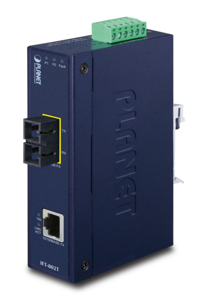 Planet IFT-802T IP30 Slim type Industrial