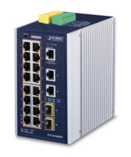 Planet IGS-20160HPT IP30 Industrial L2+/L4 16-P
