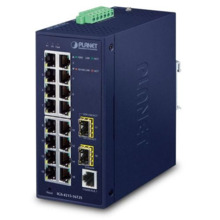 Planet IGS-4215-16T2S IP30 Industrial L2/L4 16-Port