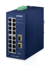 Planet IGS-4215-16T2S-U IP30 Industrial L2/L4 16-Port